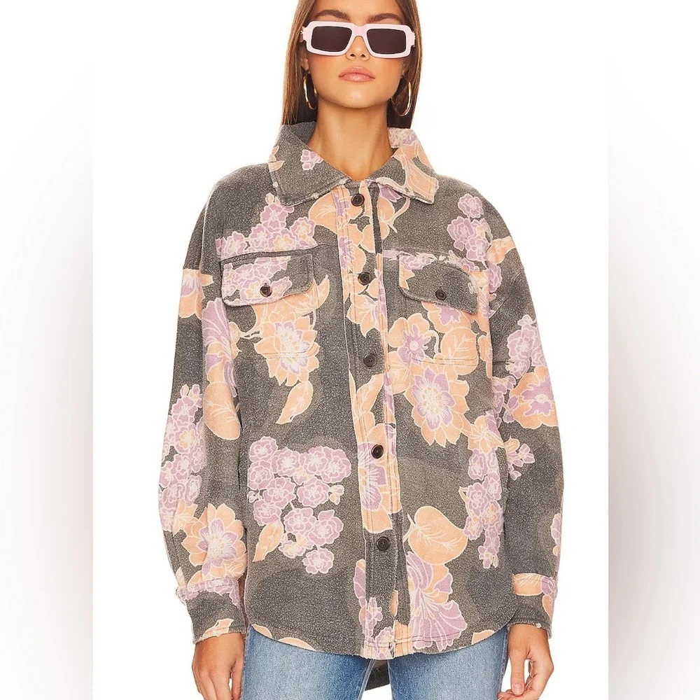 Free People Printed Ruby Jacket
